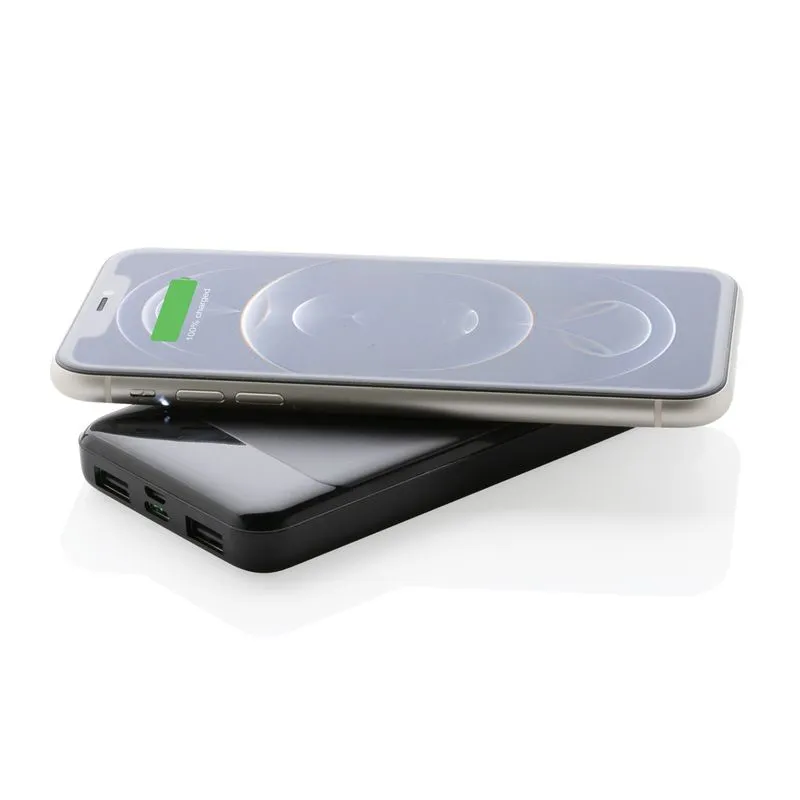 Power bank inalámbrico de plástico reciclado estándar RCS