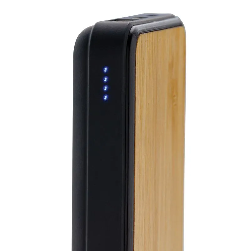 Powerbank de 5.000 mAh de plástico reciclado FSC® y RCS