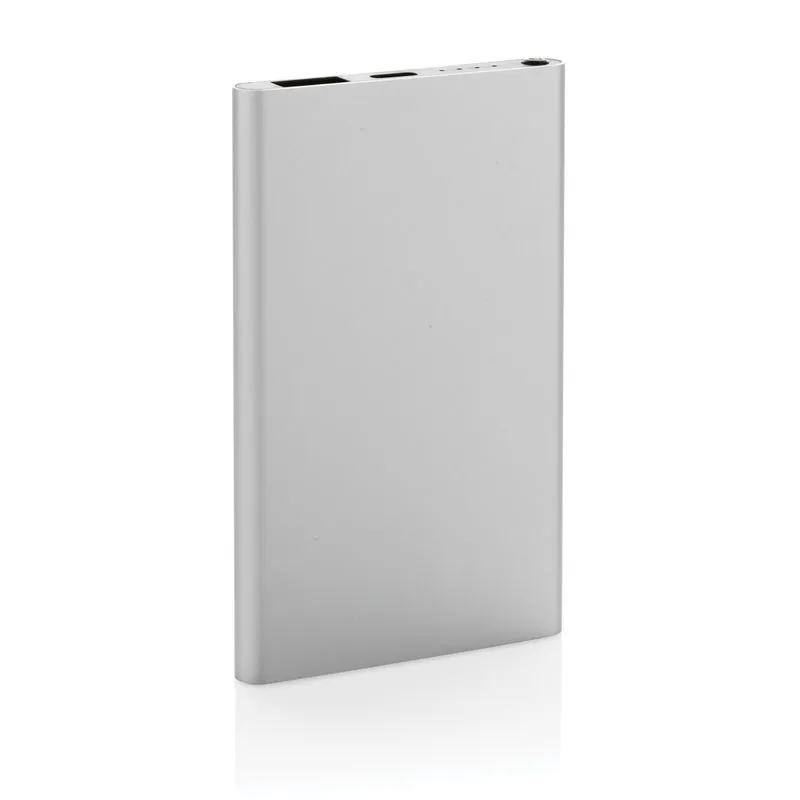 Powerbank plástico/aluminio RCS reciclado de 4000 mah tipo C