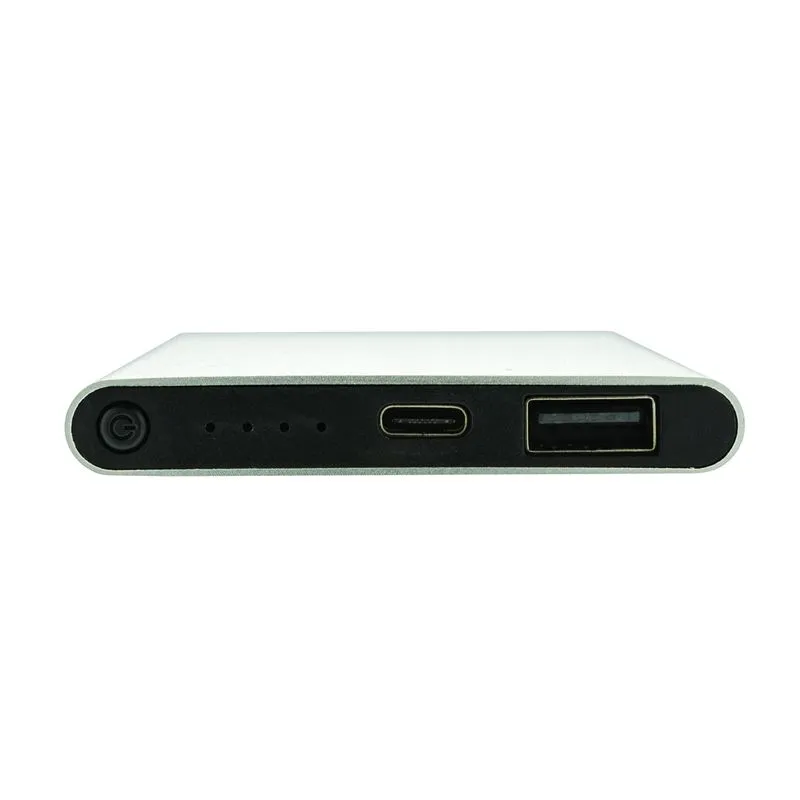 Powerbank plástico/aluminio RCS reciclado de 4000 mah tipo C