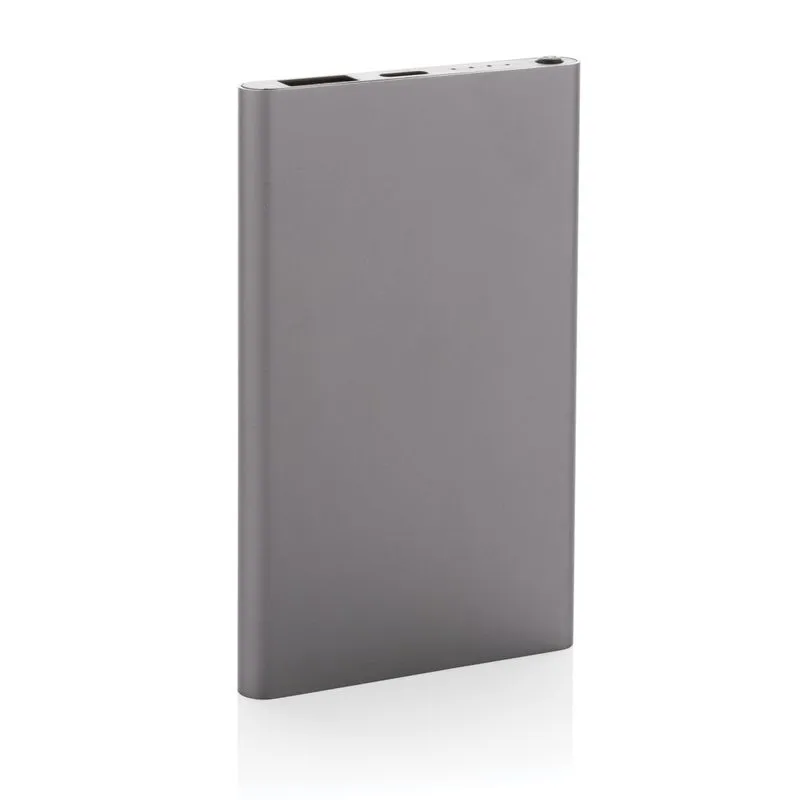Powerbank plástico/aluminio RCS reciclado de 4000 mah tipo C