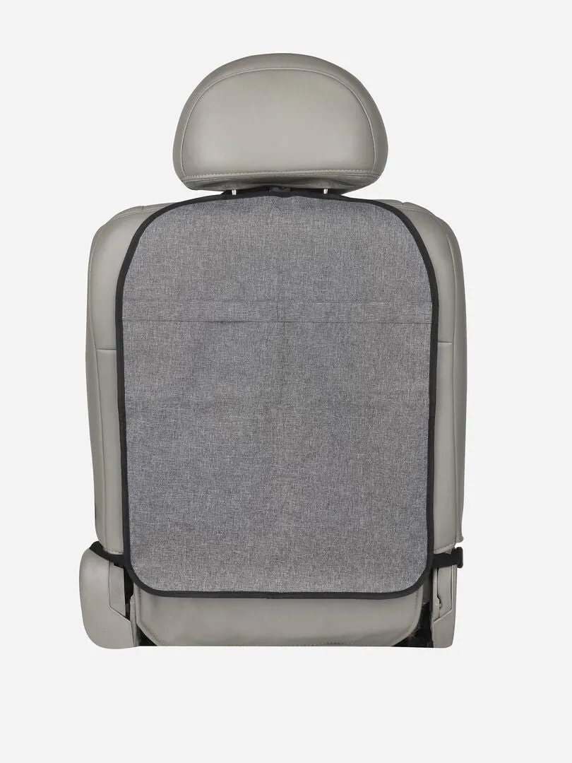 PROTECTOR DE RESPALDO  ASIENTO COCHE  GRIS