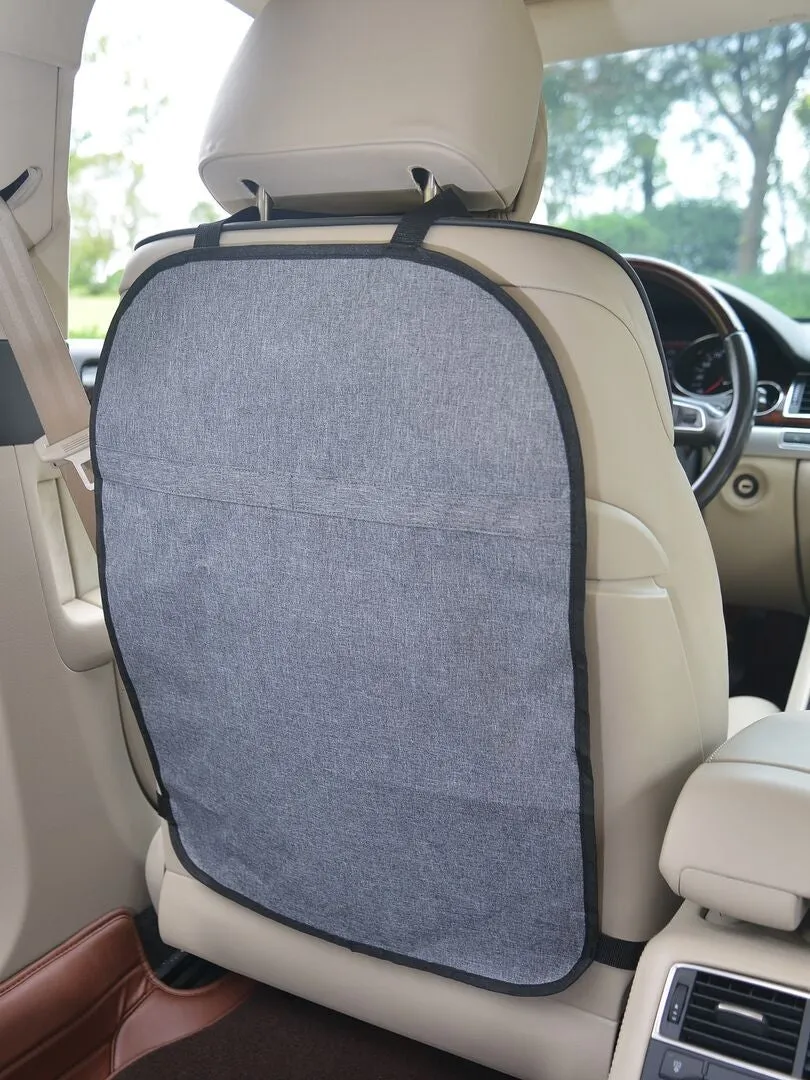 PROTECTOR DE RESPALDO  ASIENTO COCHE  GRIS
