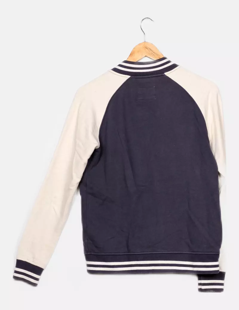 Pull&Bear Bomber bicolor básica