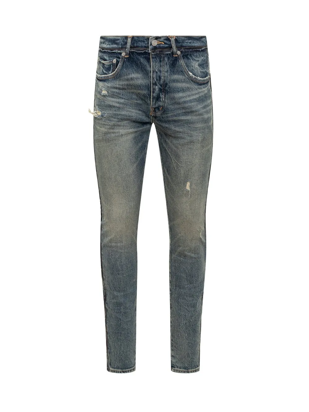PURPLEBRAND SKINNY SHADOD SEAM JEANS