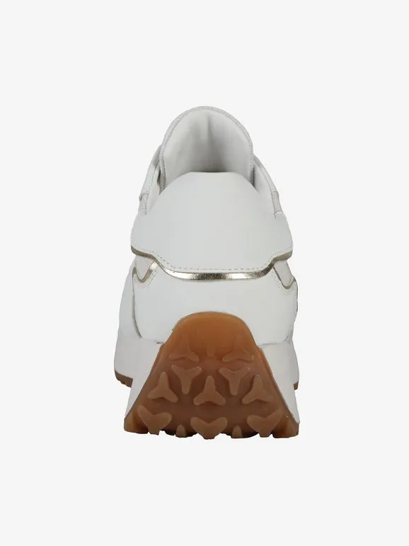 Queen Helena Zapatillas de mujer con purpurina y cuña.