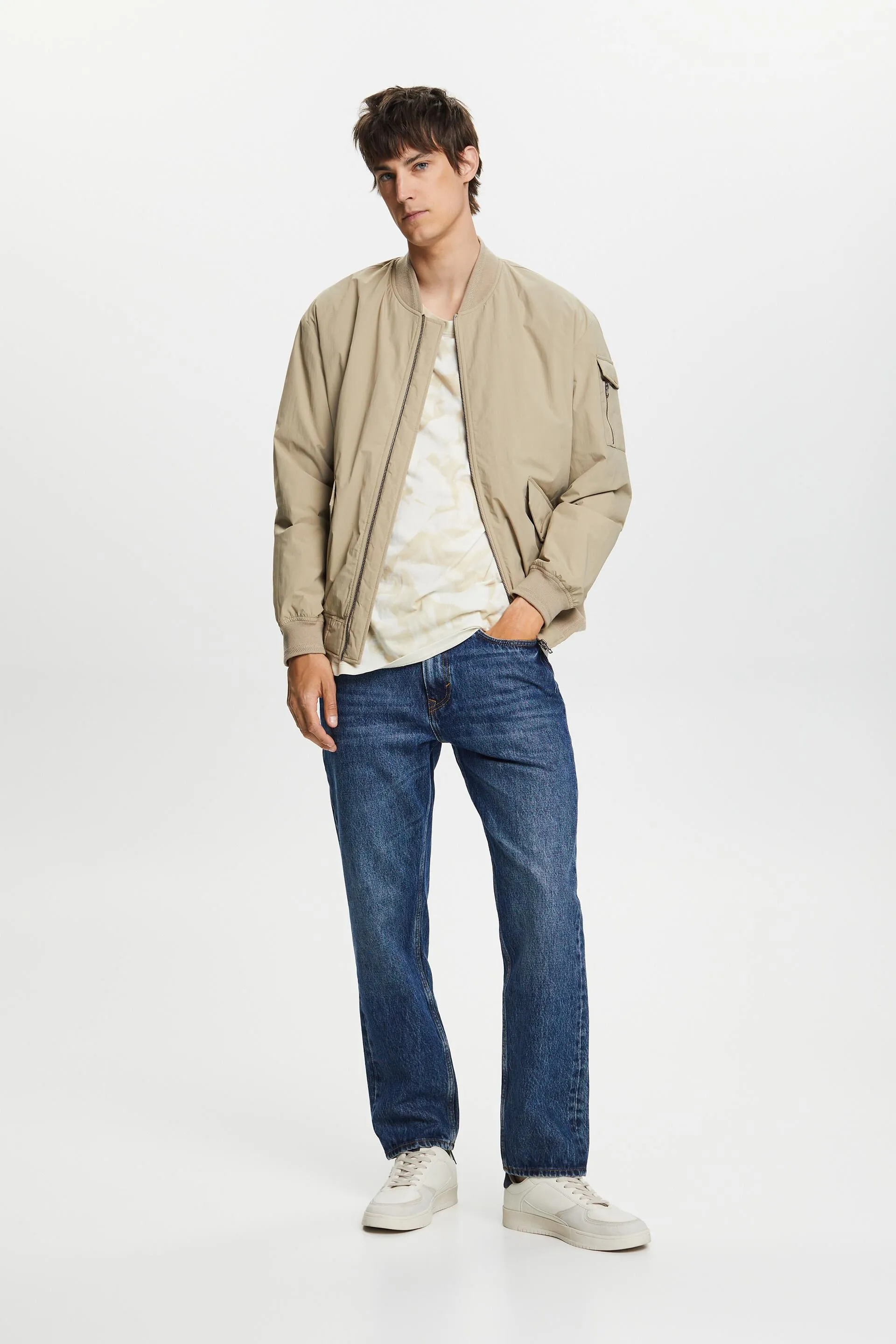Reciclada: cazadora estilo bomber
