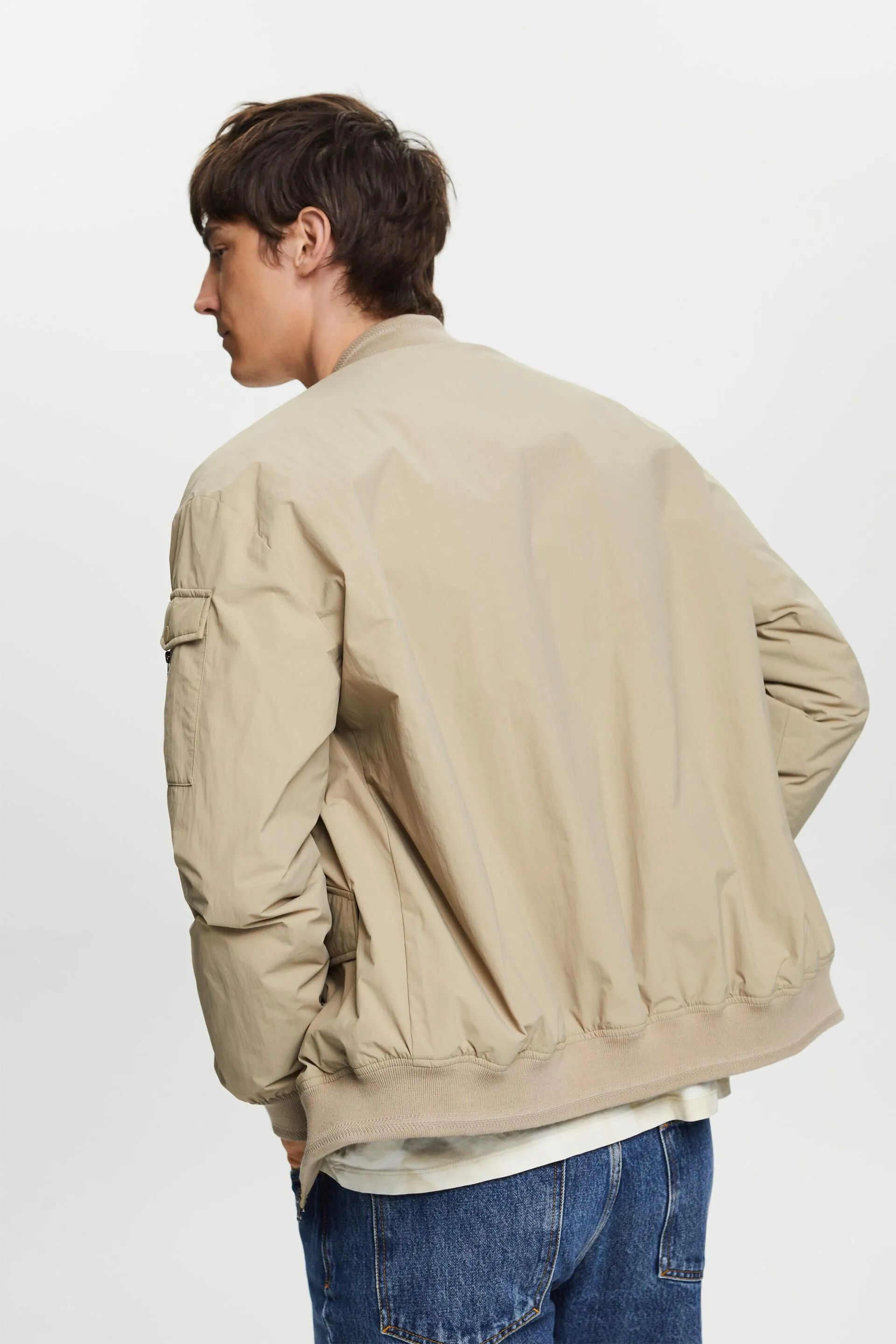 Reciclada: cazadora estilo bomber
