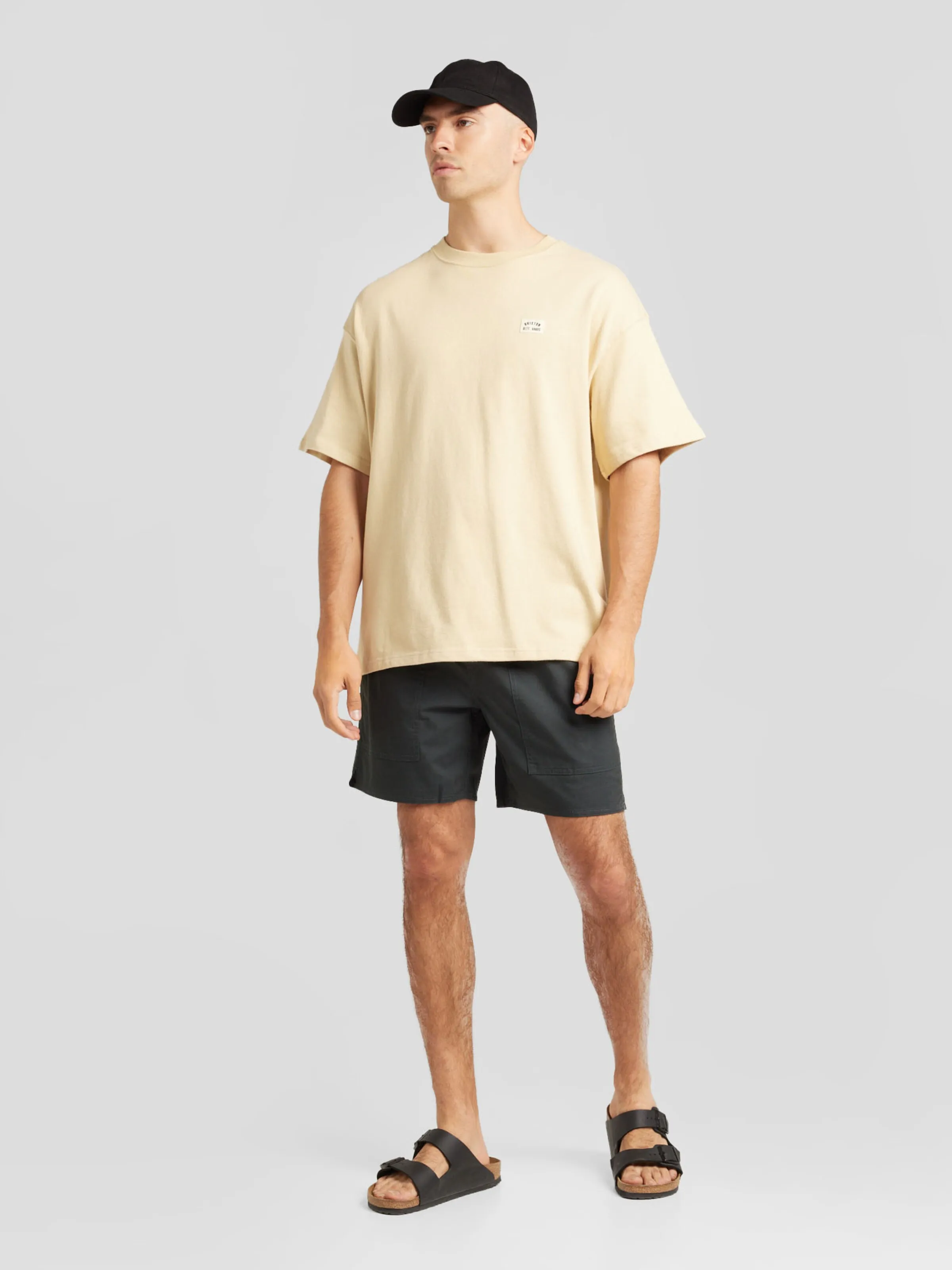regular Pantalón Brixton en Negro
