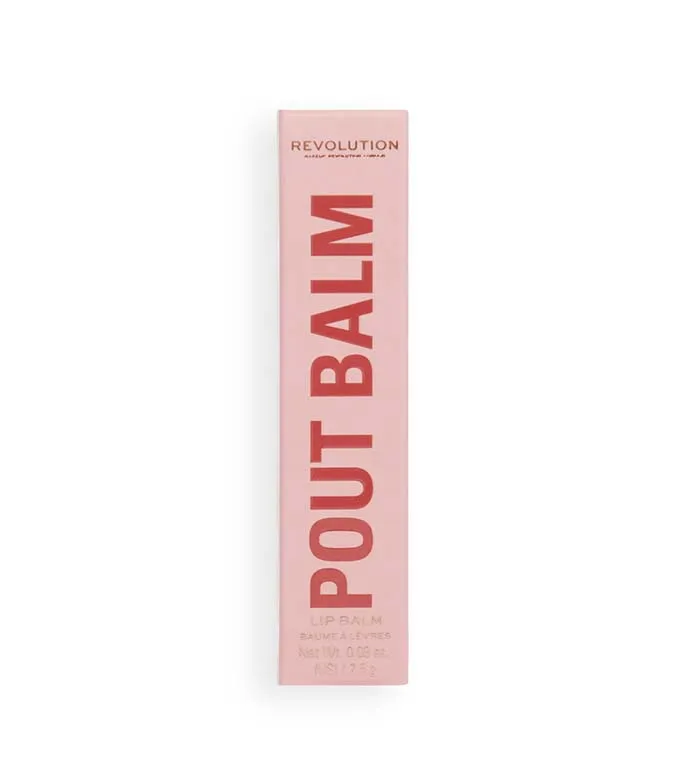 REVOLUTION  BáLSAMO LABIAL POUT BALM  BARE SHINE