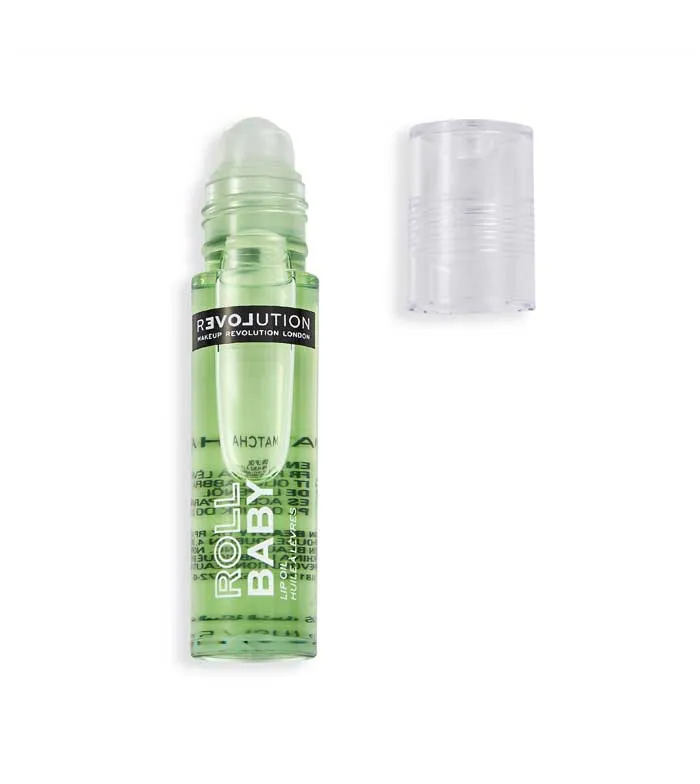 REVOLUTION RELOVE  ACEITE LABIAL ROLL BABY  MATCHA