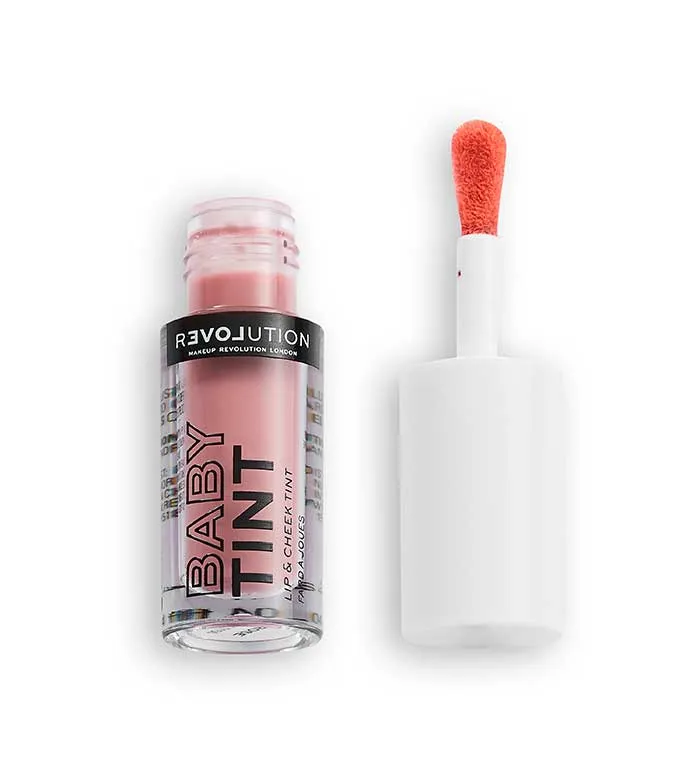 REVOLUTION RELOVE  TINTE PARA LABIOS Y MEJILLAS BABY TINT  ROSE