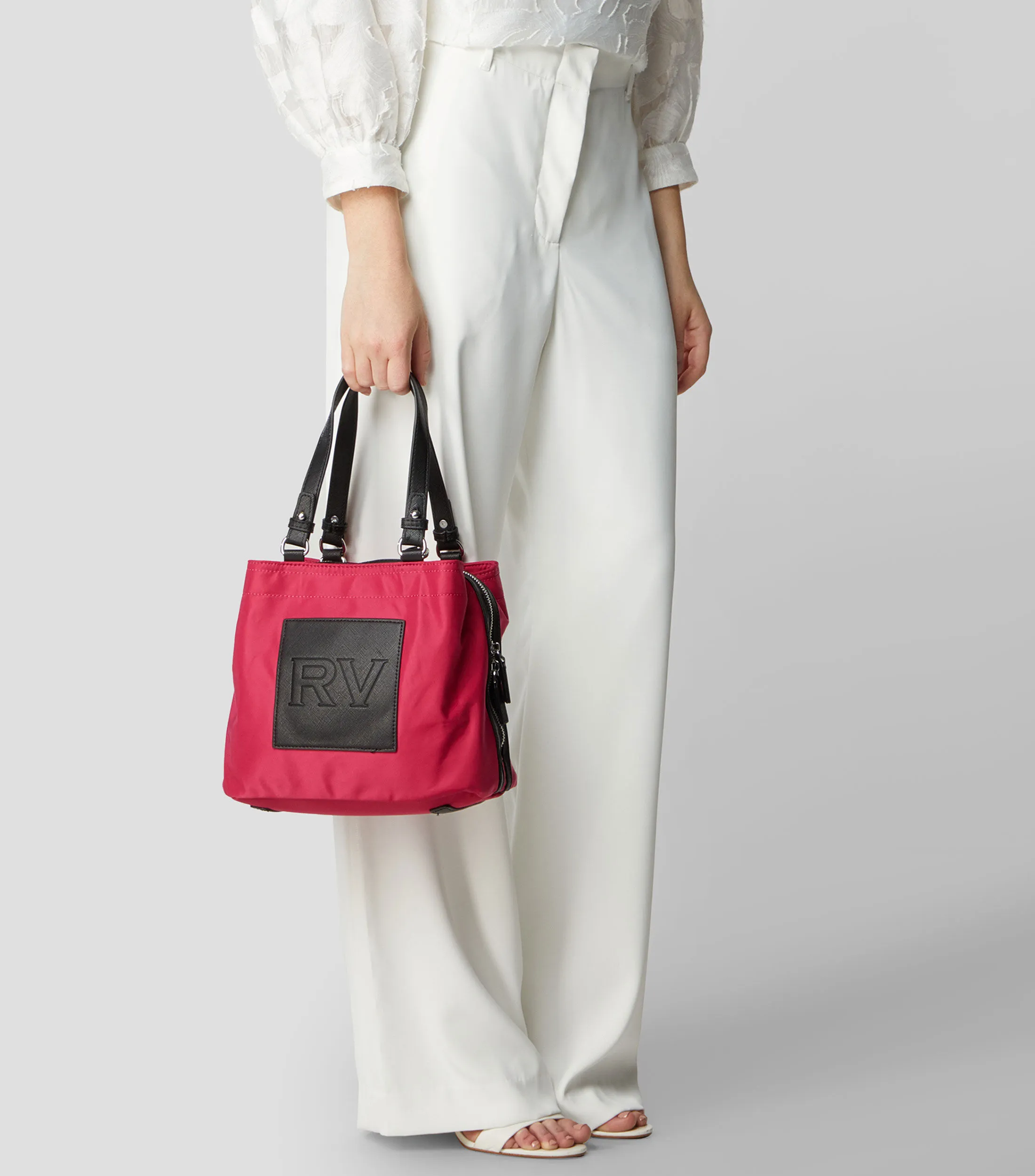 Roberto Verino Bolso Hobo Rosa Mujer