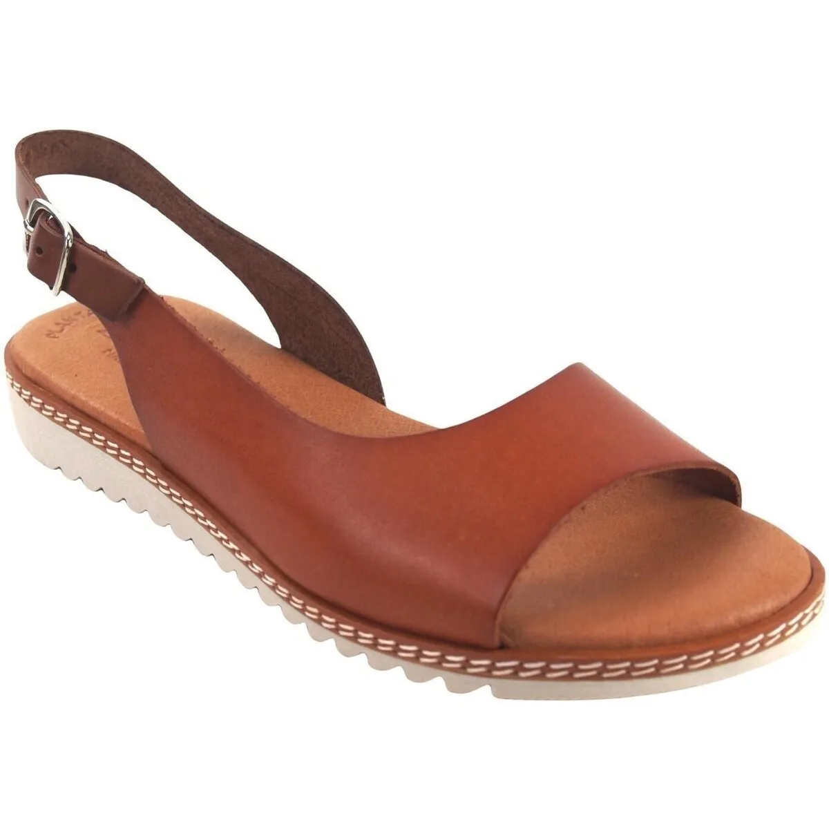 Sandalia señora  2205 cuero