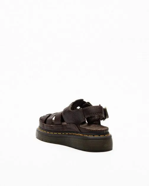 Sandalias Dr Martens Wrenlie Marrón