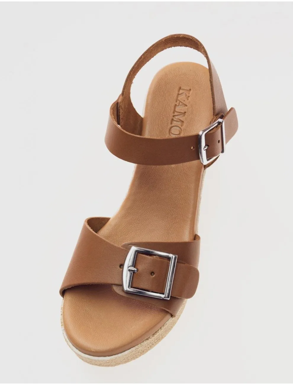 Sandalias Kamome 5037 Cuero