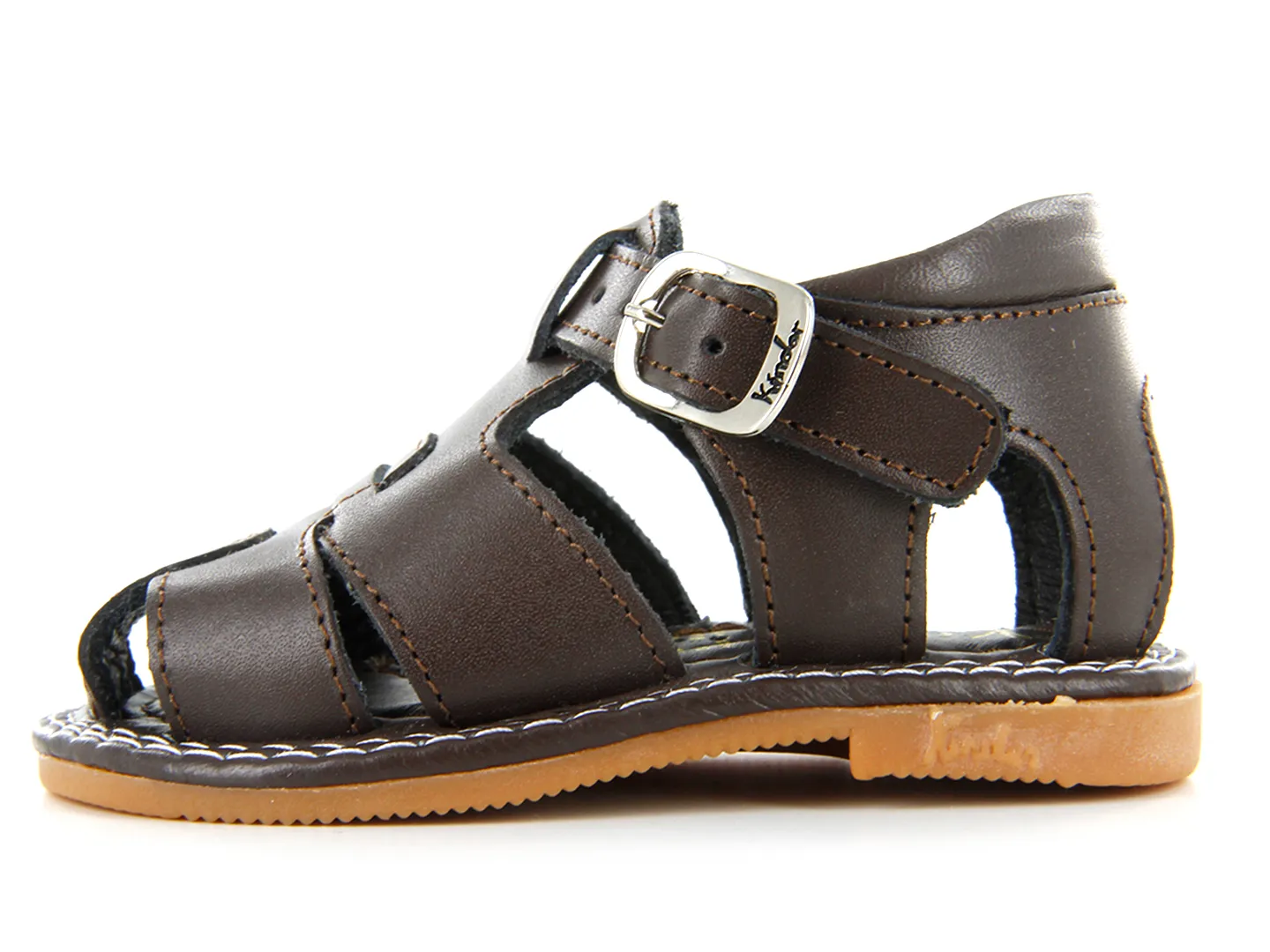Sandalias Kinder 6981 Cafe Para Niño