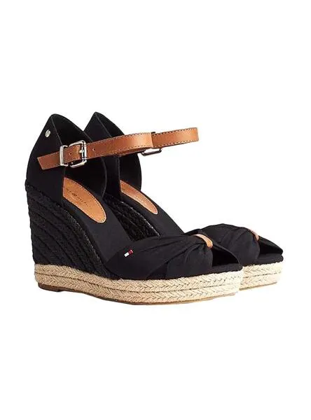 Sandalias Tommy Hilfiger Basic High Negro