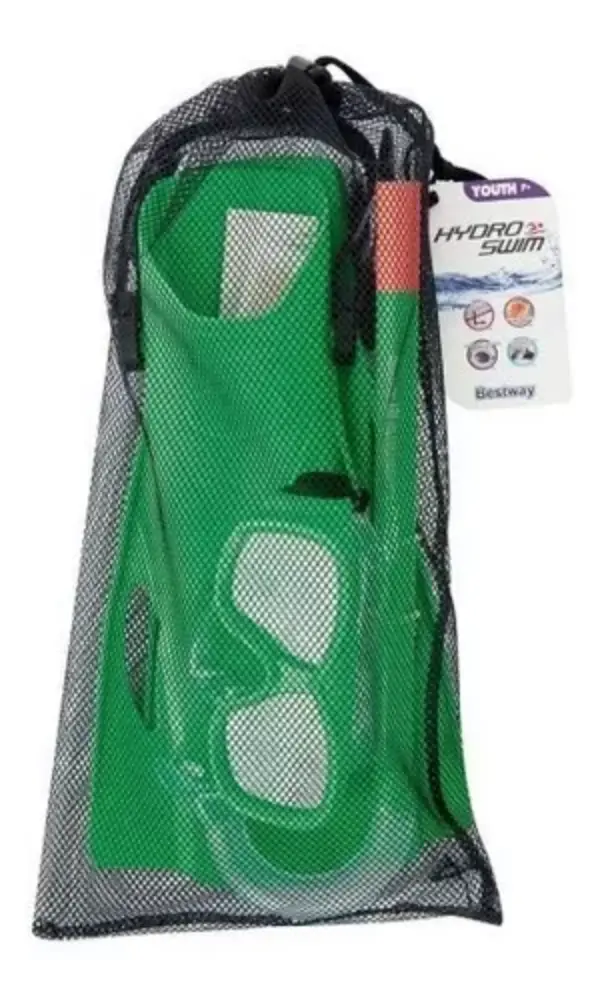 Set de 3 accesorios de buceo
