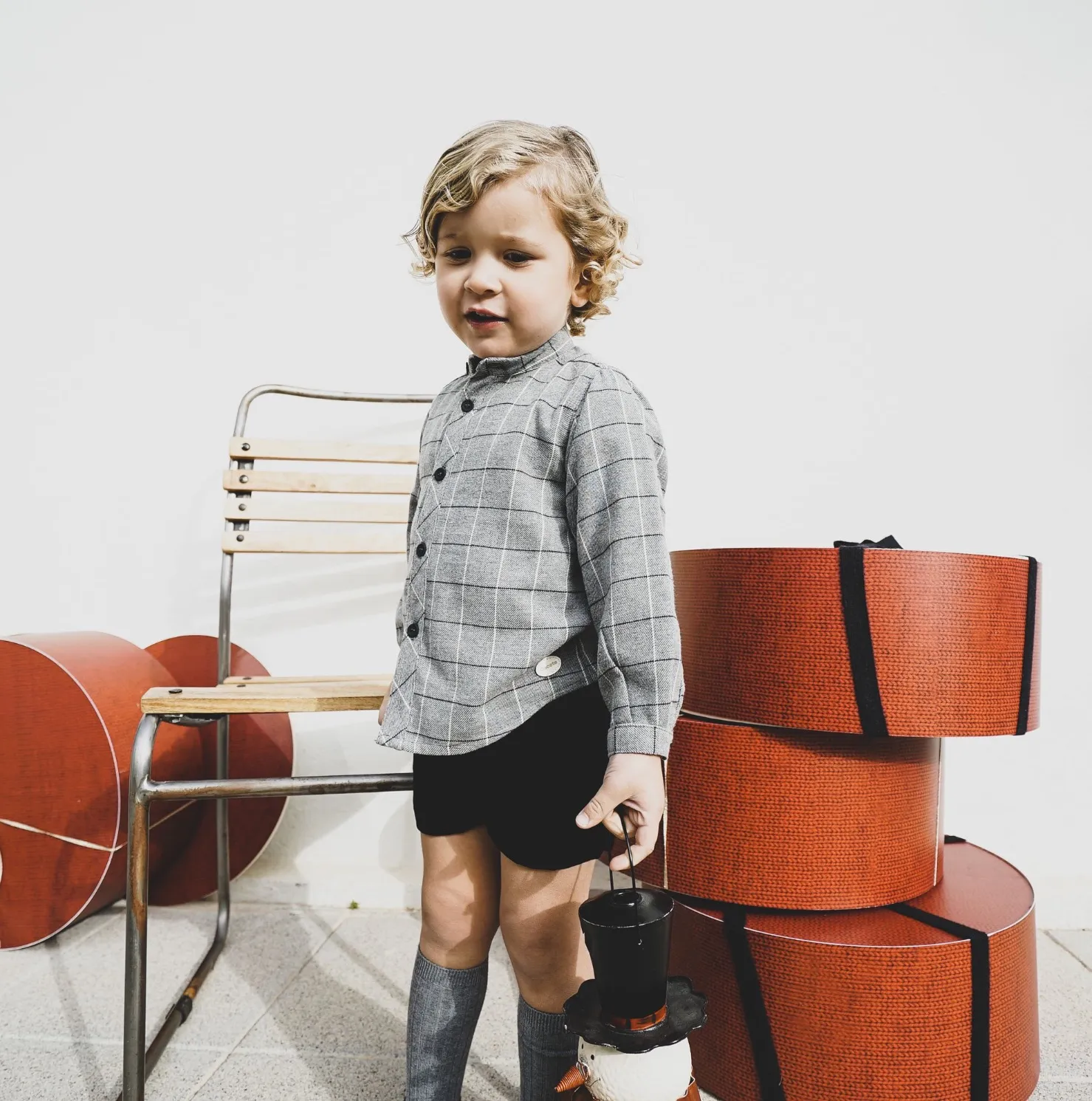 Set for boys from Cocote's charcoal painting collection