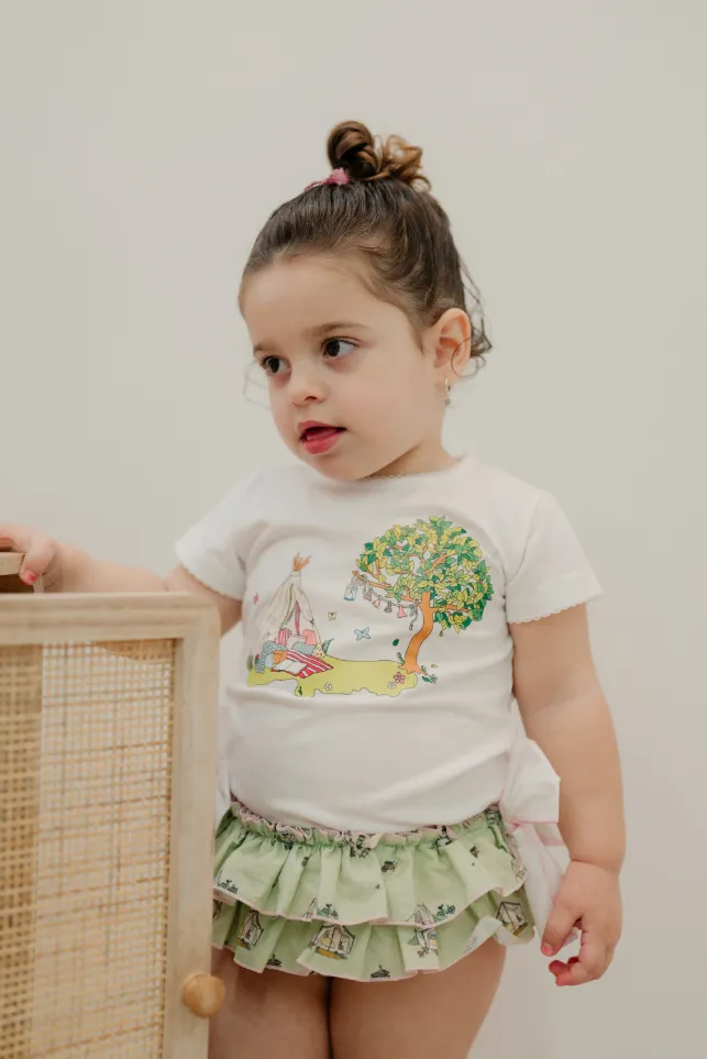 Set for girls from Pio pio Camping collection