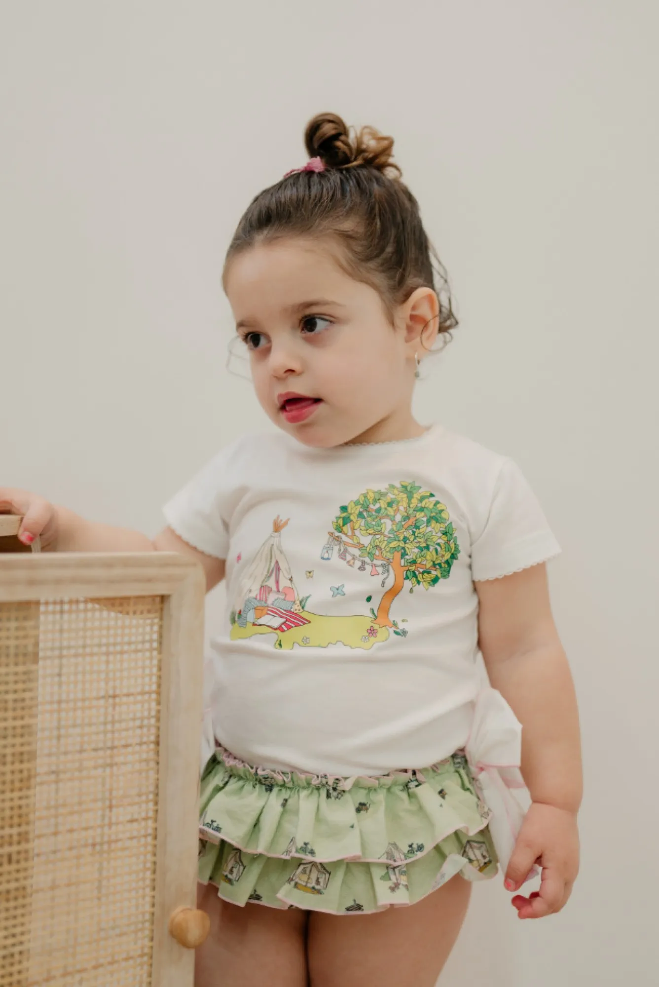Set for girls from Pio pio Camping collection