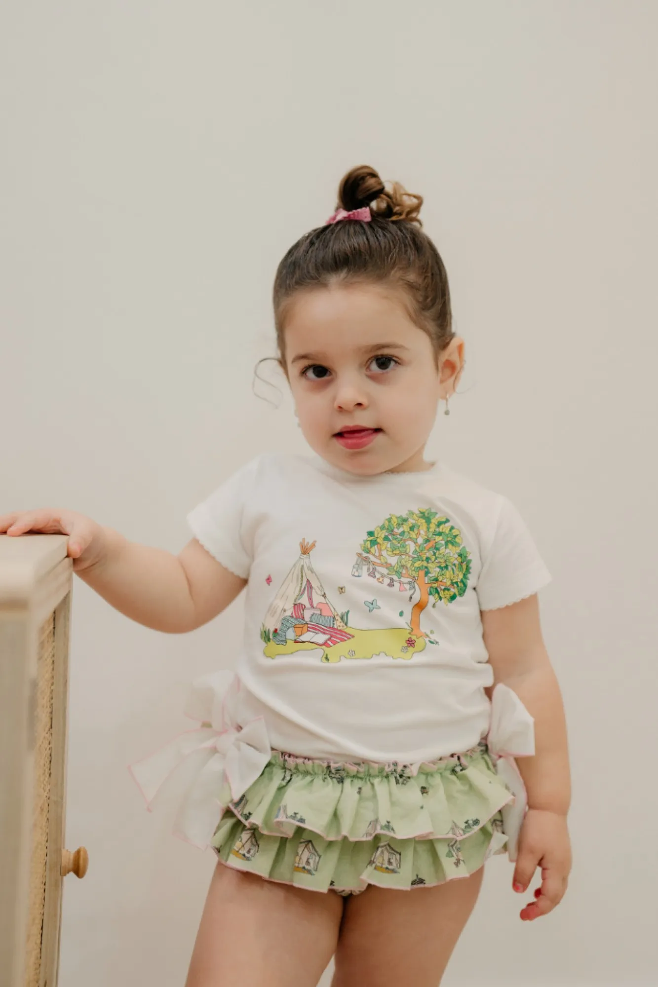 Set for girls from Pio pio Camping collection