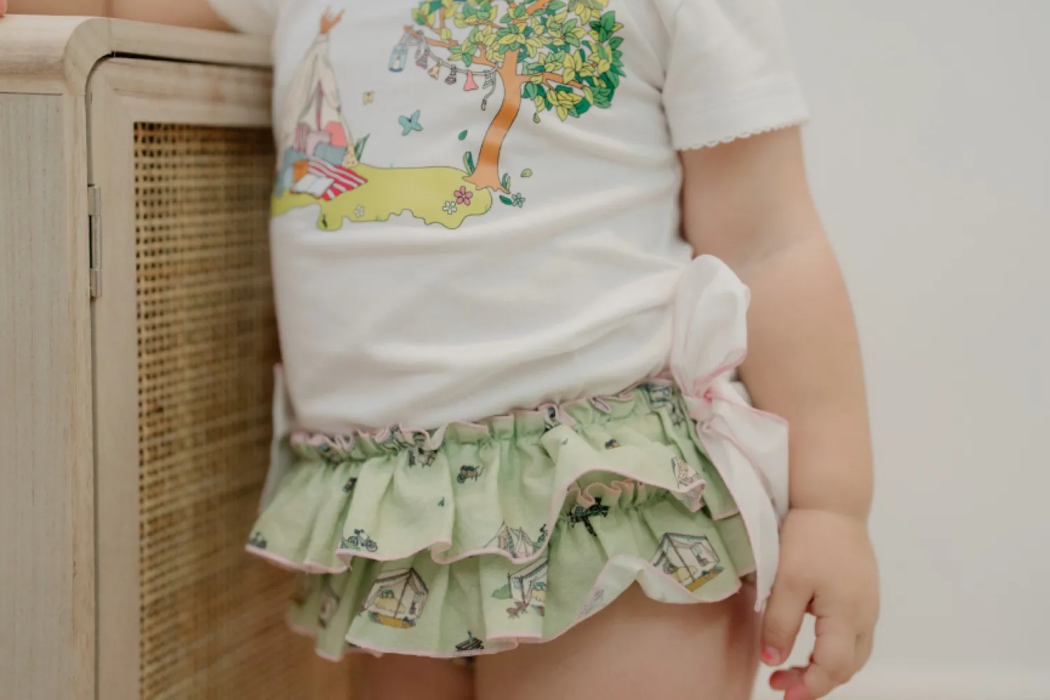 Set for girls from Pio pio Camping collection