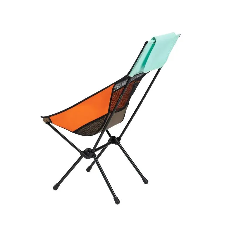 Silla de camping Helinox Silla Sunset (Mint MultiBlock|Negro)