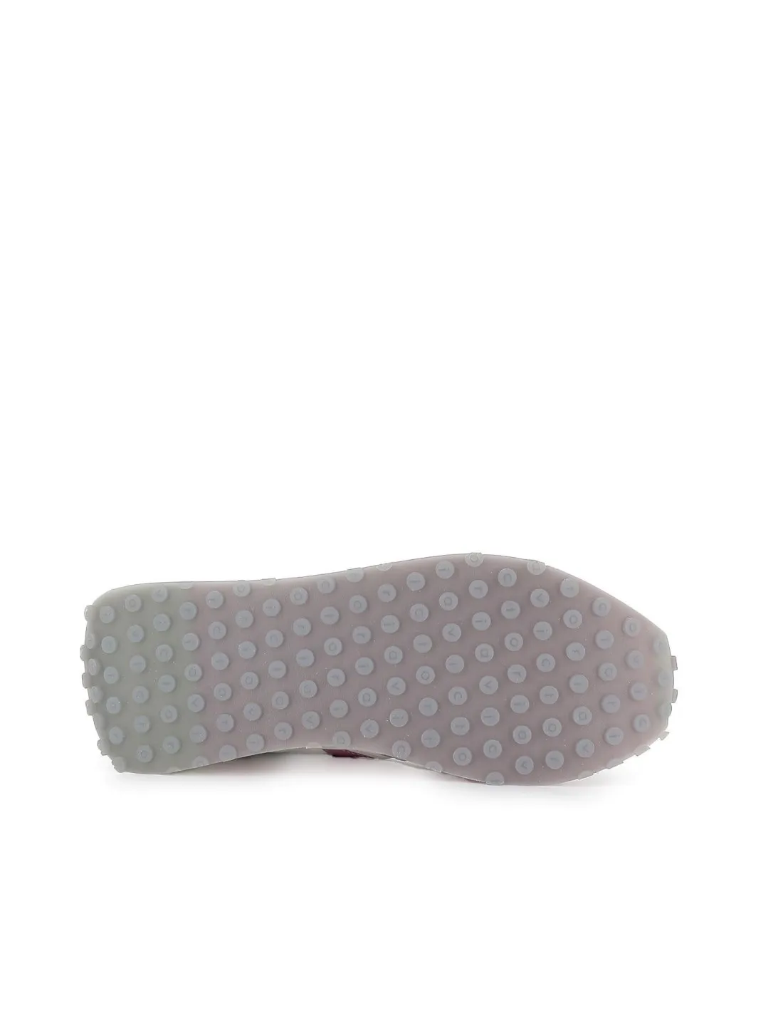 Sneakers detalles contraste serraje y nylon cordones mujer gris VICTORIA