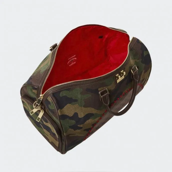 SPRAYGROUND Bolso caqui con forma de tiburón Sprayground