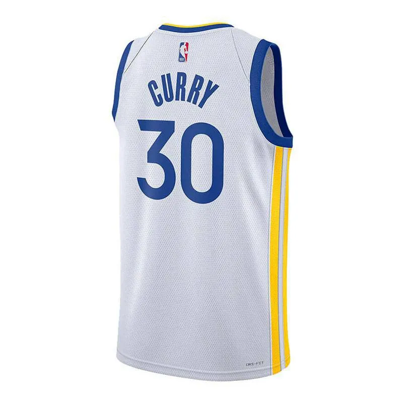 STEPHEN CURRY GOLDEN STATE WARRIORS ASSOCIATION EDITION SWINGMAN JERSEY (JUNIOR)