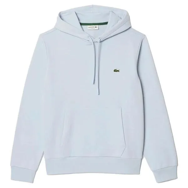 Sudadera con capucha para hombre  Lacoste Fleece Azul