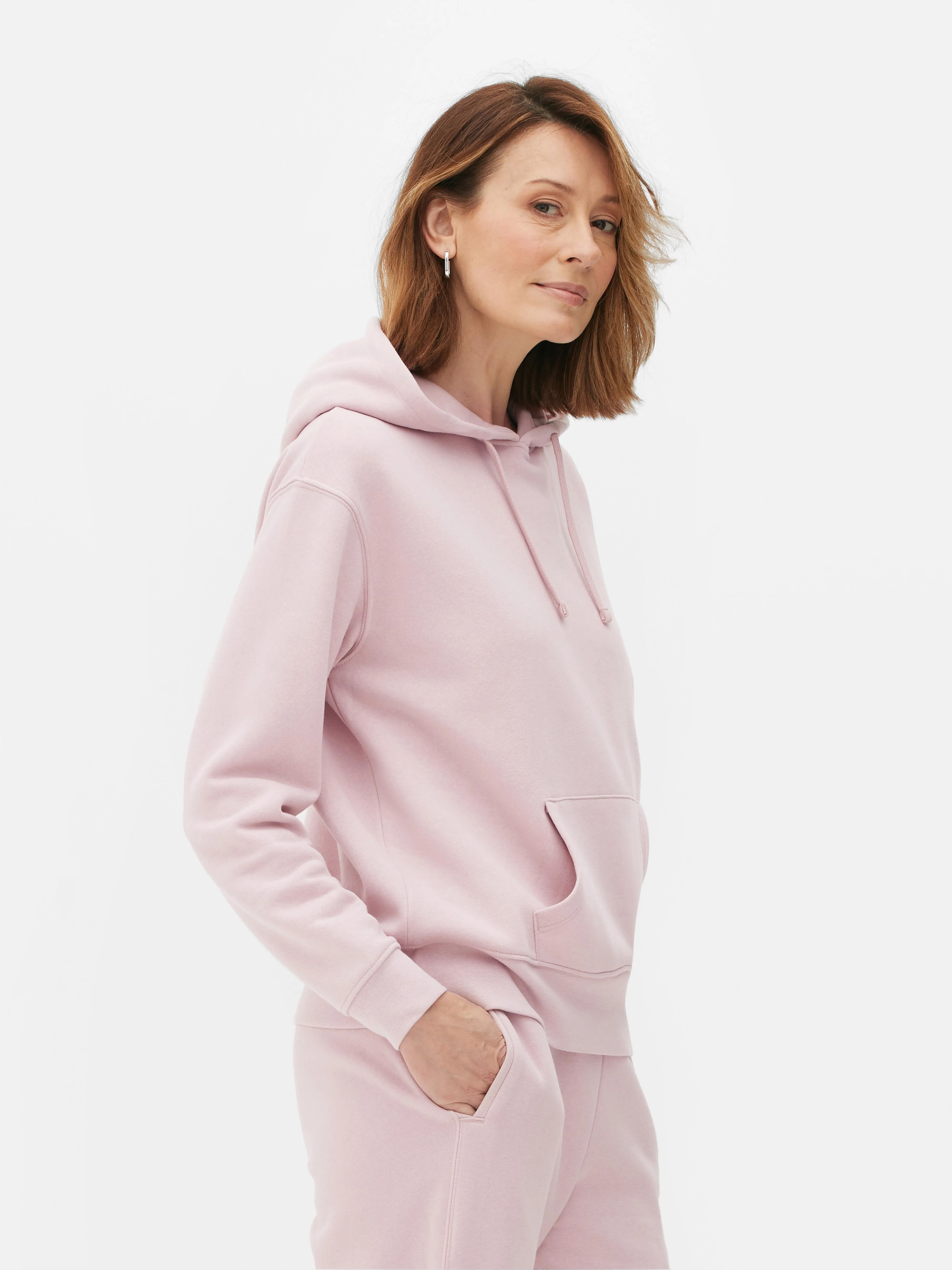 Sudadera con capucha y cordón de ajuste