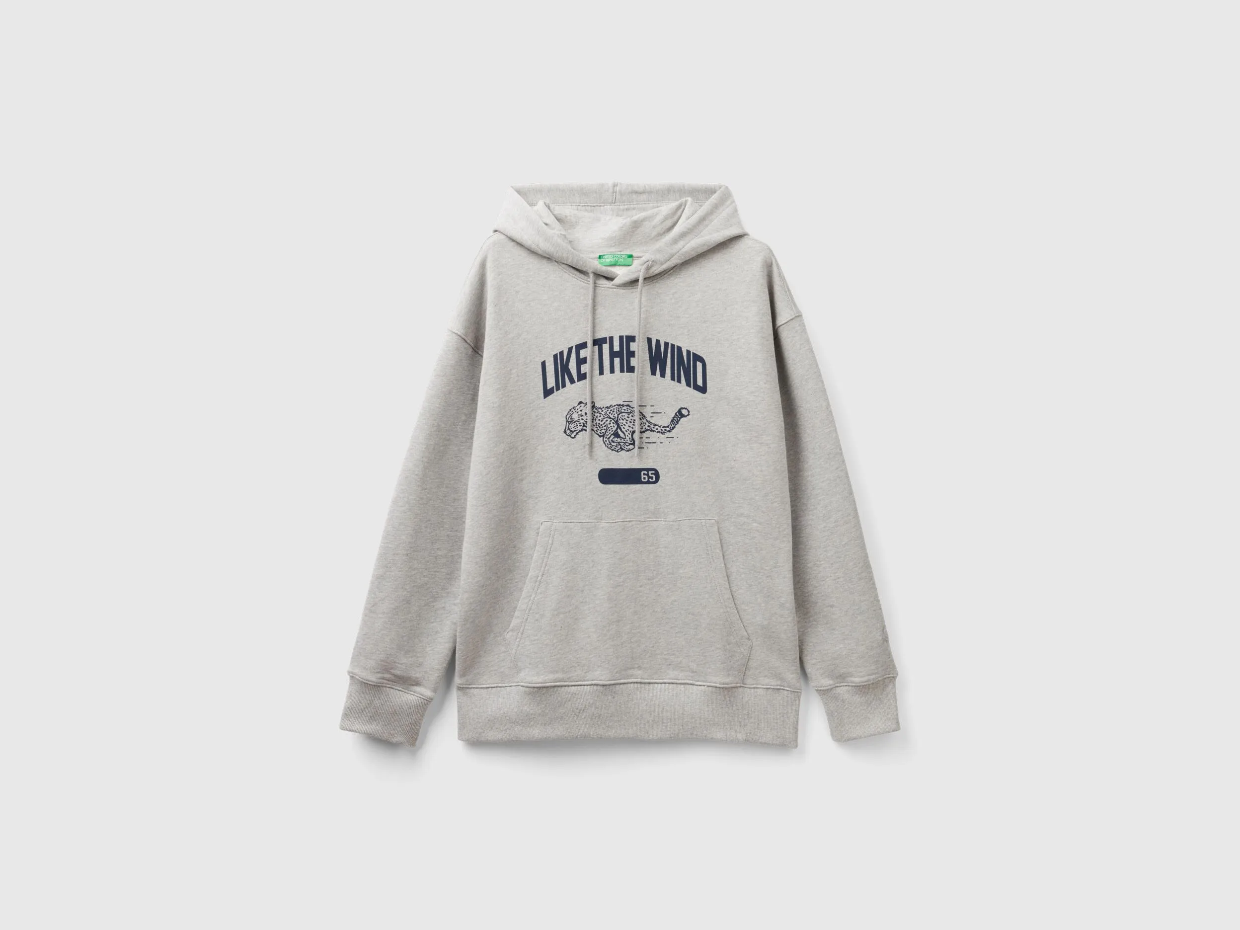 Sudadera con capucha y estampado