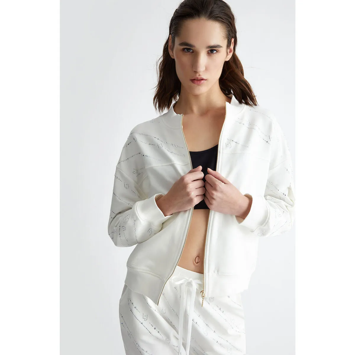 Sudadera con strass
