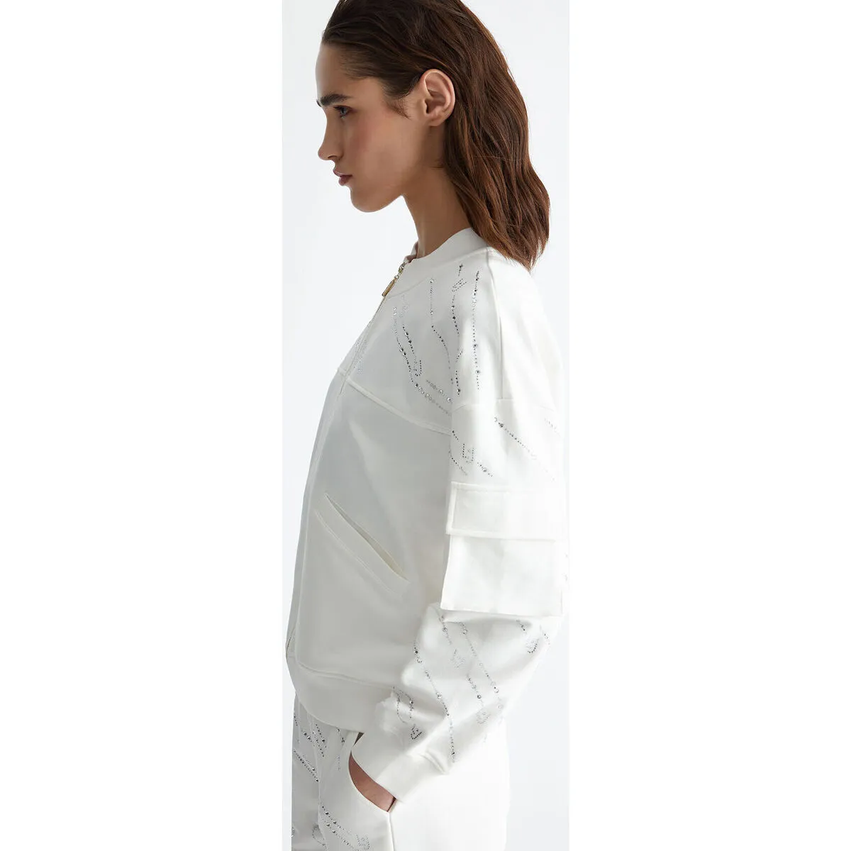 Sudadera con strass