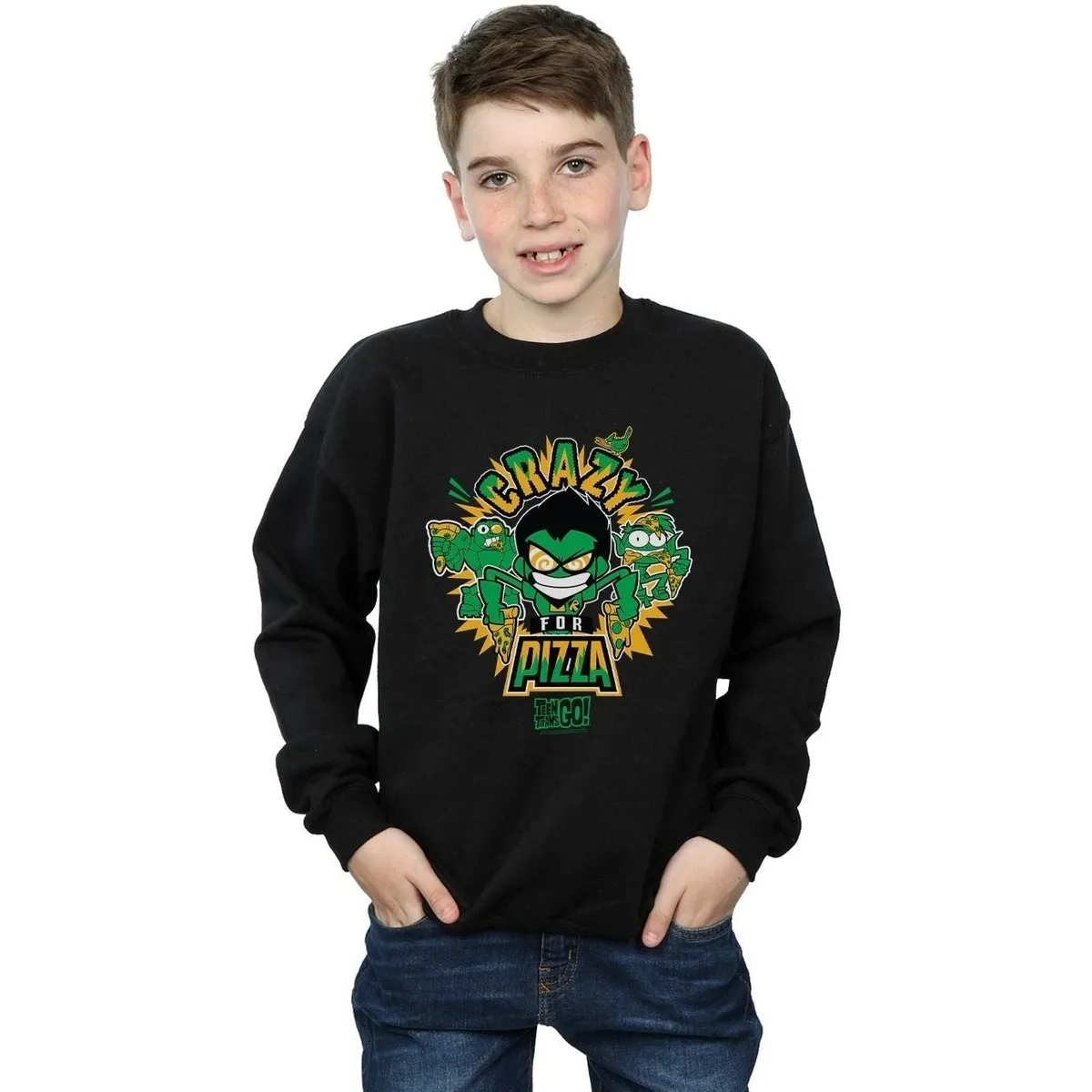 Teen Titans Go Crazy For Pizza