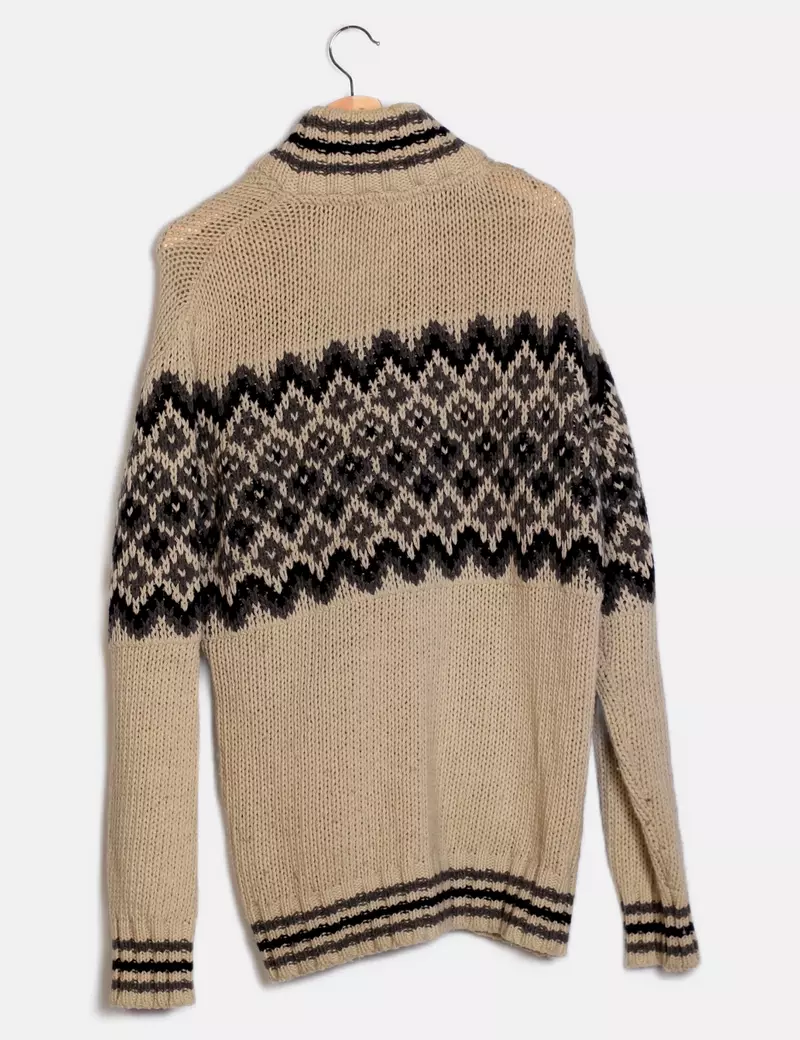 Tex Chaqueta de punto de punto