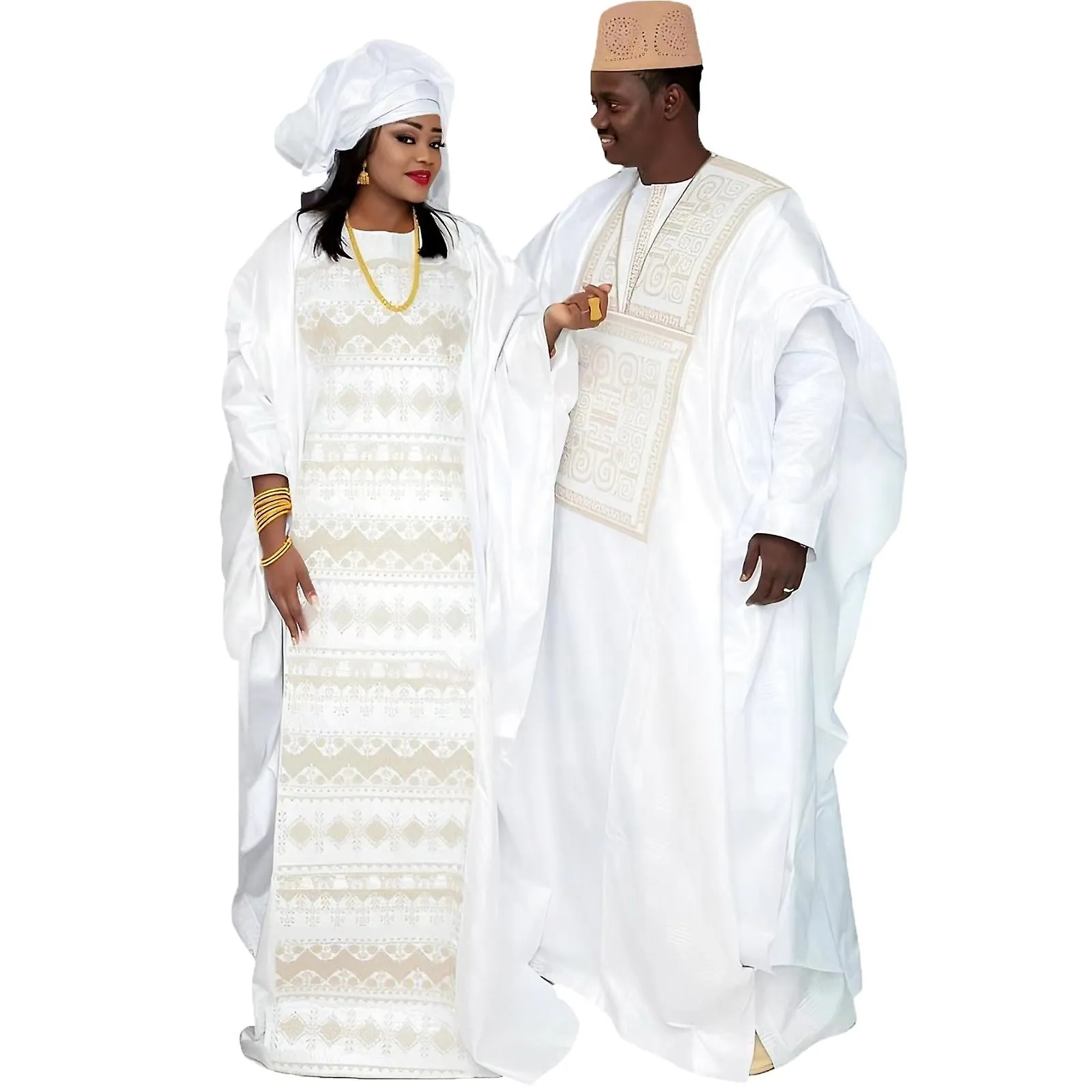 Tidoirsa Ropa africana para hombres como atuendo de noche bordado Iglesia blanca Dashiki Kaftan