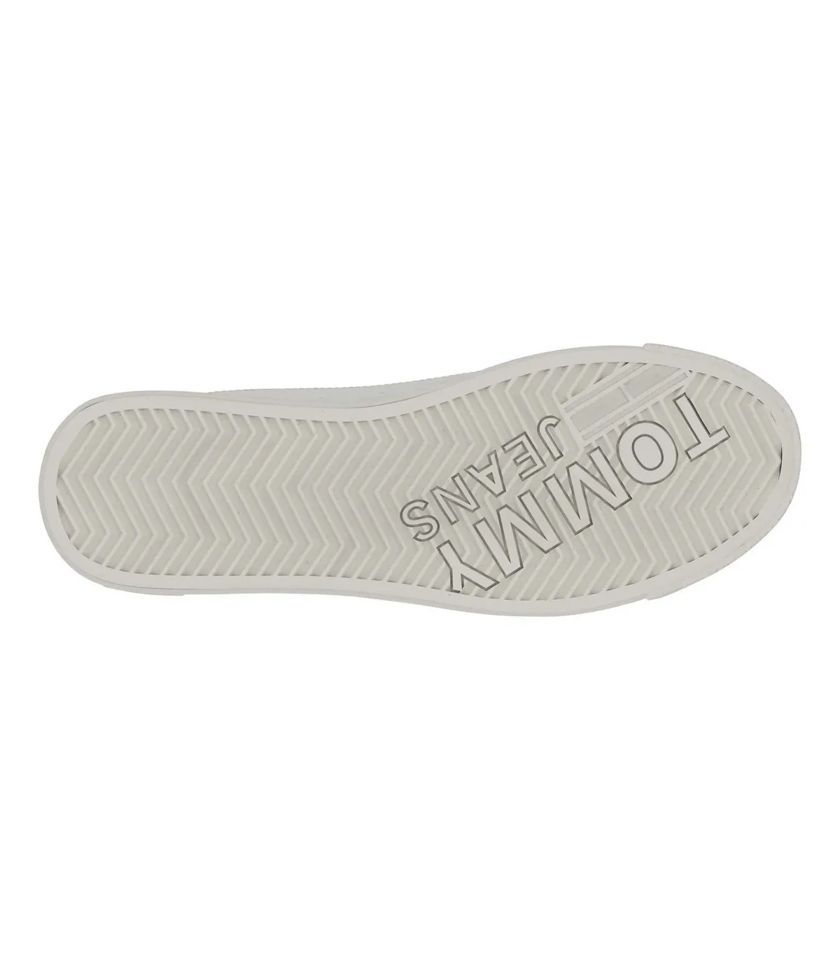 Tommy Jeans Vulcanized Leather Platform Blanco