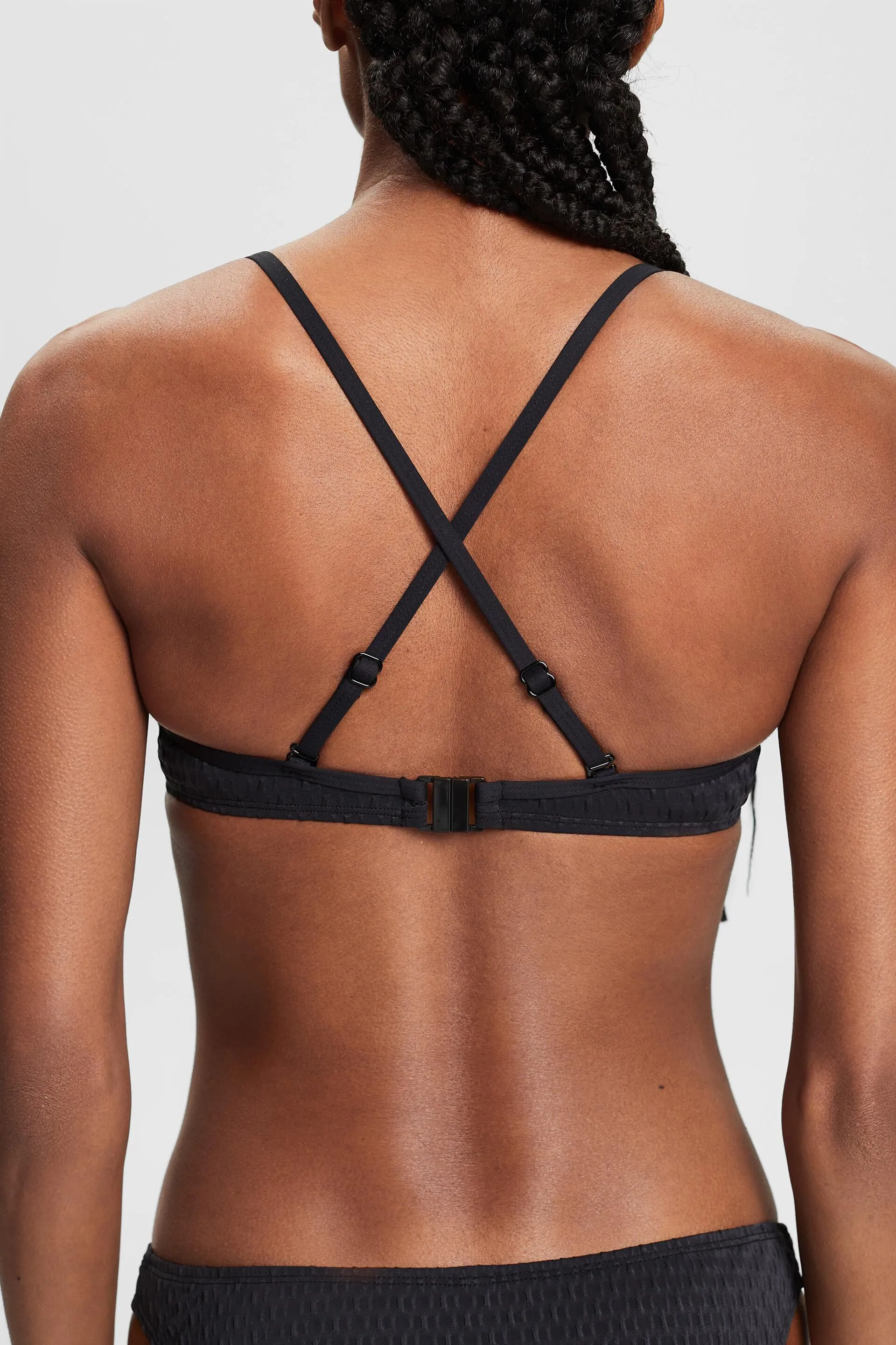 Tops de bikini estampados con relleno