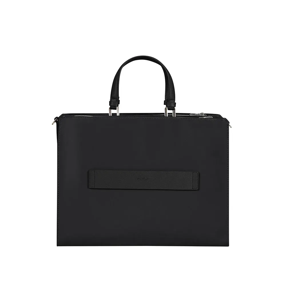 TOTE BAG PARA NOTEBOOK BEHER BLACK 15.6