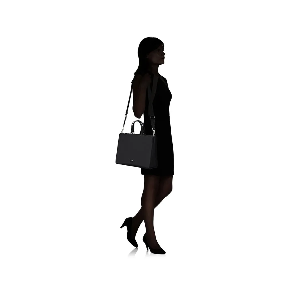 TOTE BAG PARA NOTEBOOK BEHER BLACK 15.6