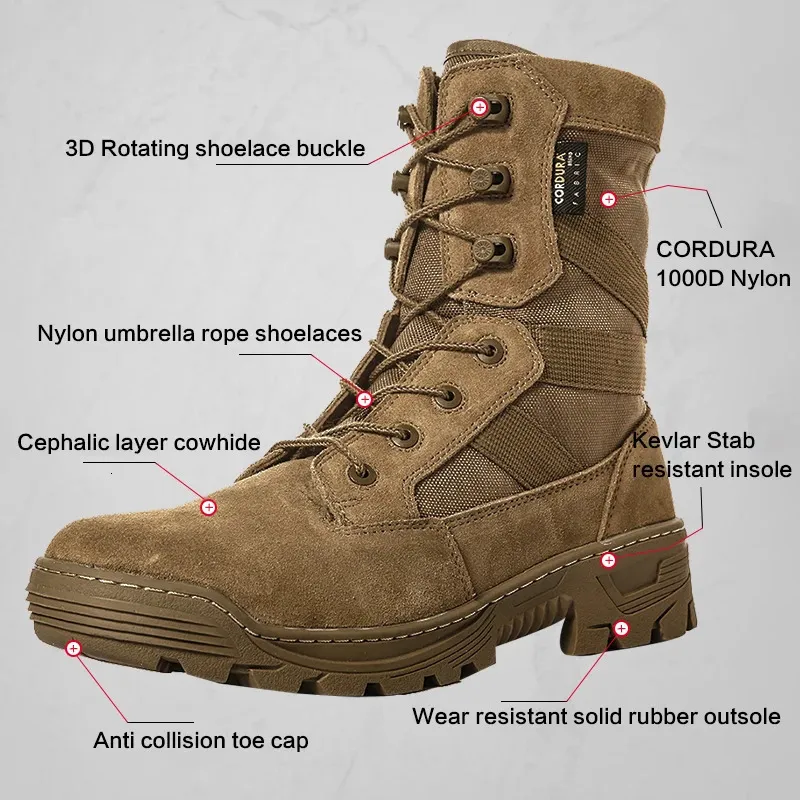 Trekking 84 senderismo zapatos impermeables hombres tácticos tácticos capa de combate boots de engranajes de airsoft botines hom