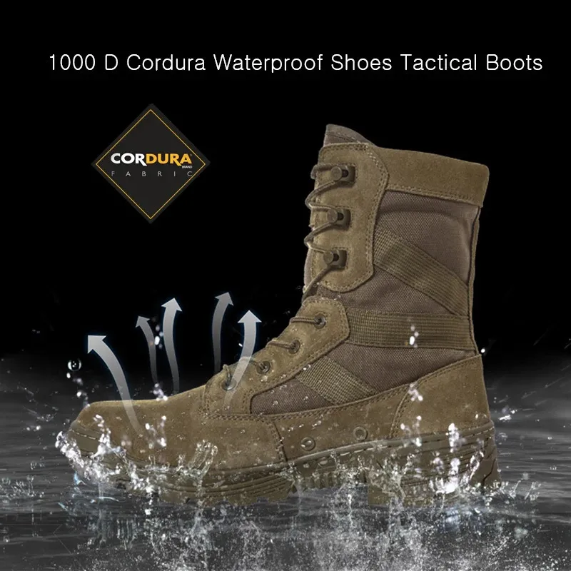 Trekking 84 senderismo zapatos impermeables hombres tácticos tácticos capa de combate boots de engranajes de airsoft botines hom