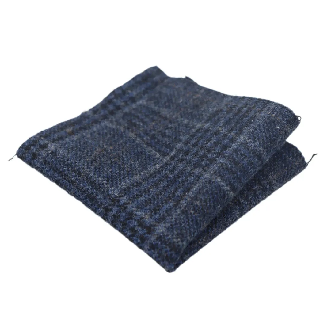 Tweed Tweed Herringbone Tie & Pocket Square Set
