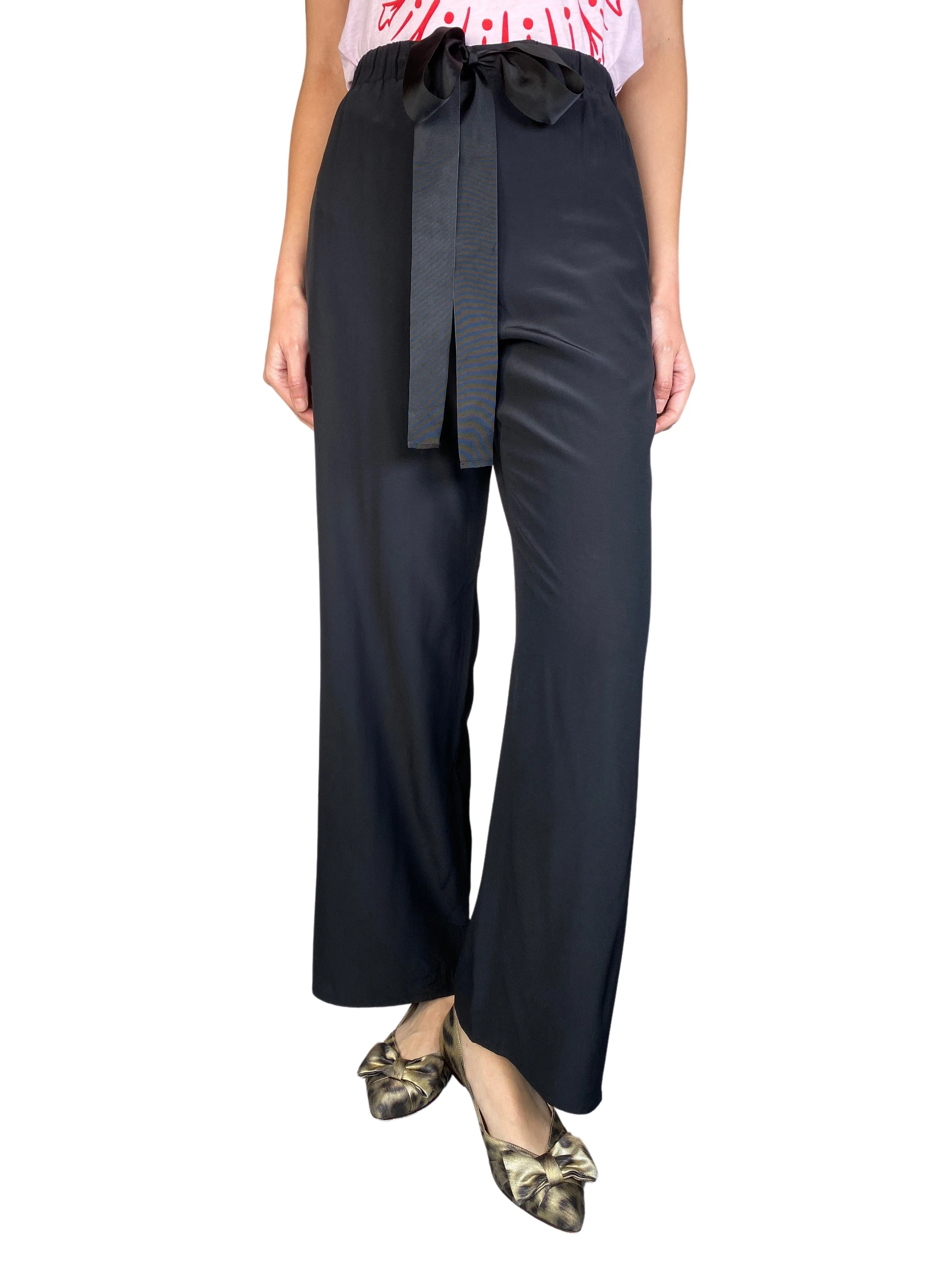 VALENTINO Pantalón Seda