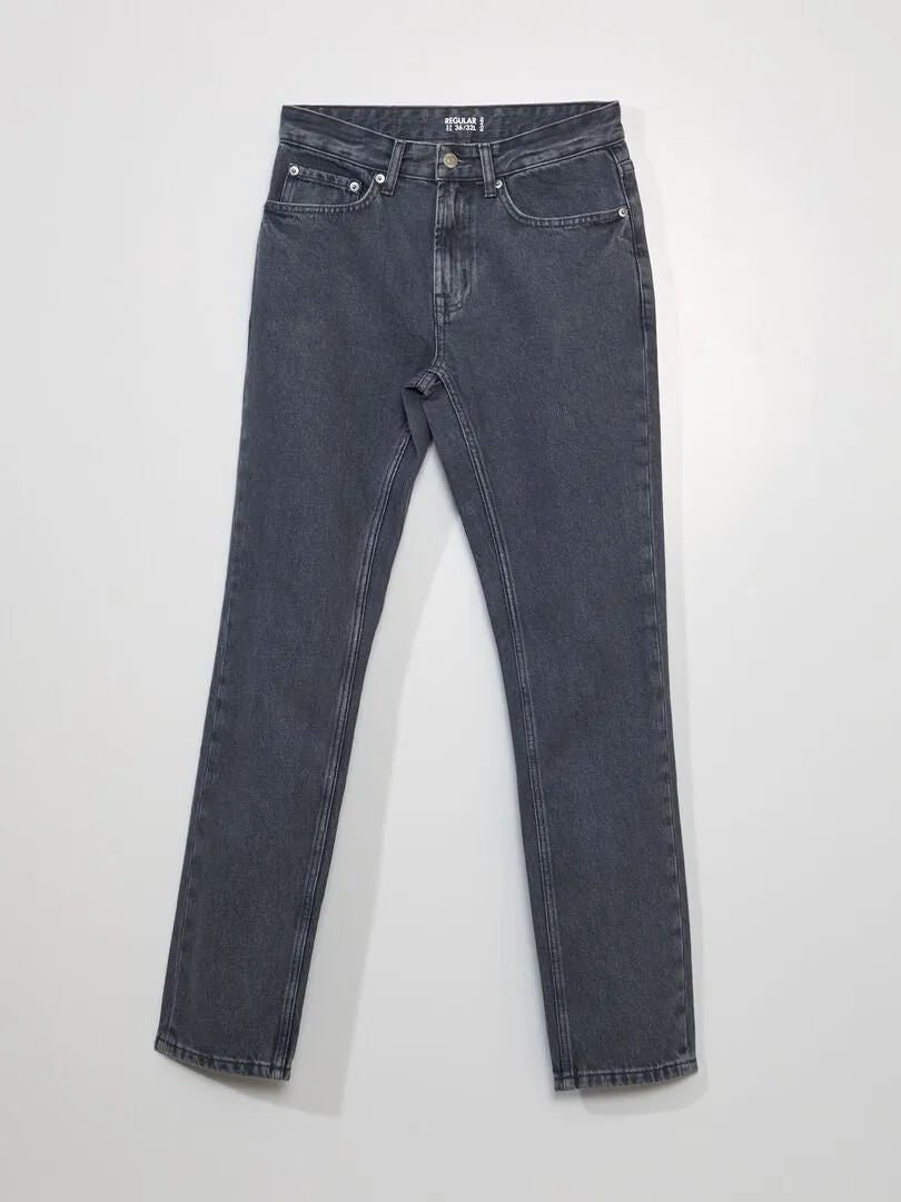 VAQUERO RECTO  L32  GRIS