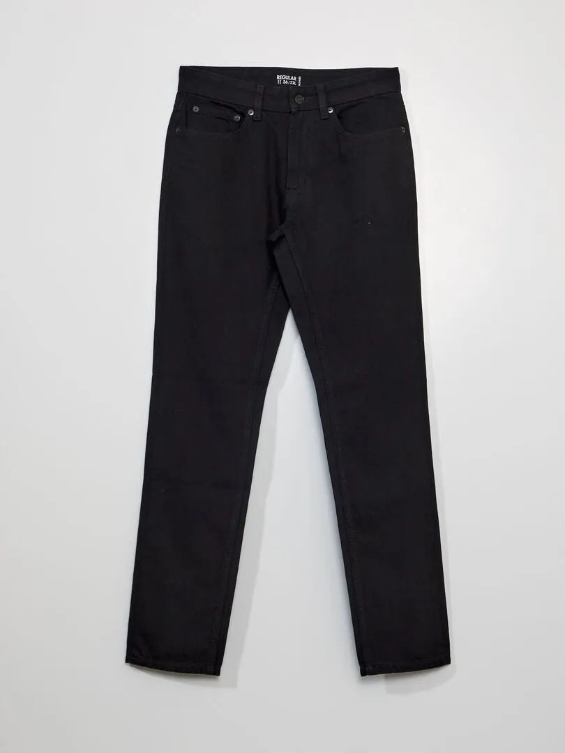 VAQUERO RECTO  L32  NEGRO